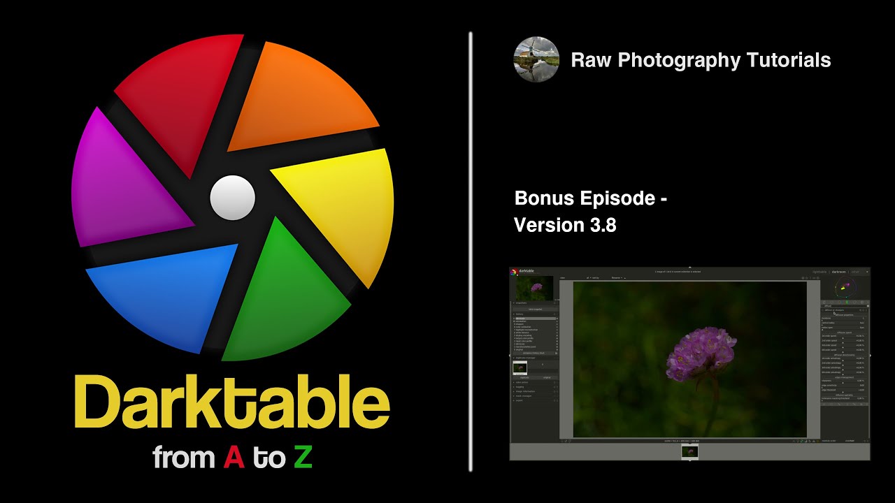 darktable from A to Z: Bonus - What's new in version 3.8
