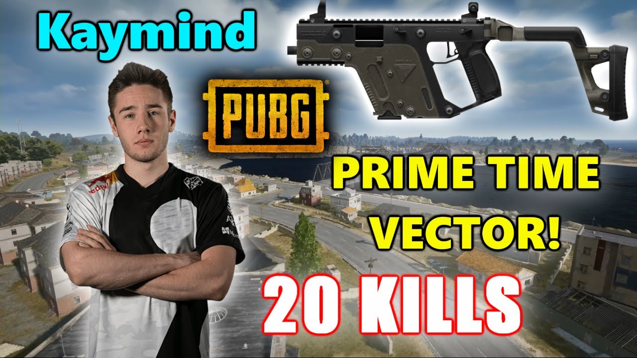Kaymind - 20 KILLS - PRIME TIME VECTOR + Mini14 - SOLO - Archive Games - PUBG