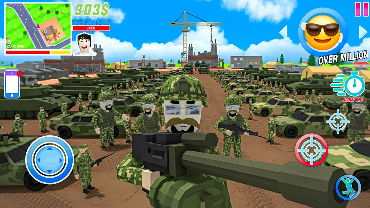 Chad Become Army's Military Force in Dude theft wars.😎