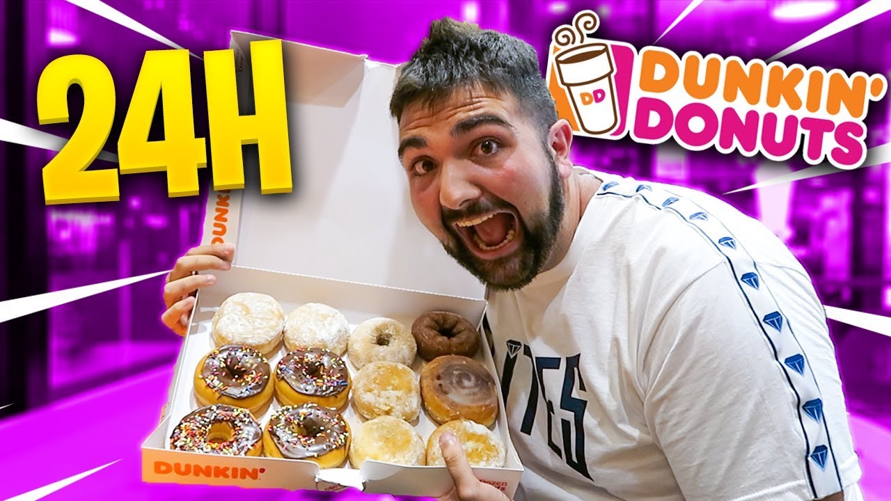 🍩 MANGIO DUNKIN DONUTS PER 24 H w/ELITES