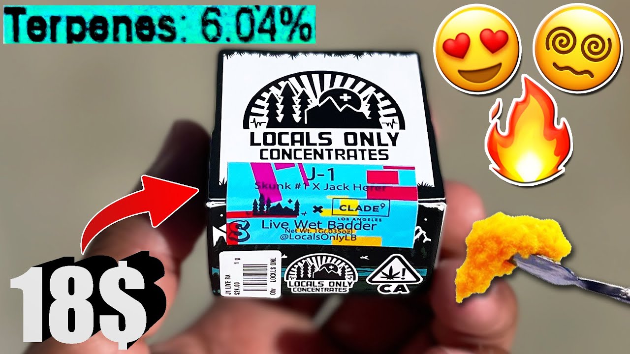This J1 LIVE BADDER was a WORTHY COMEBACK! | Locals Only Concentrates | Cheap Dabs #19