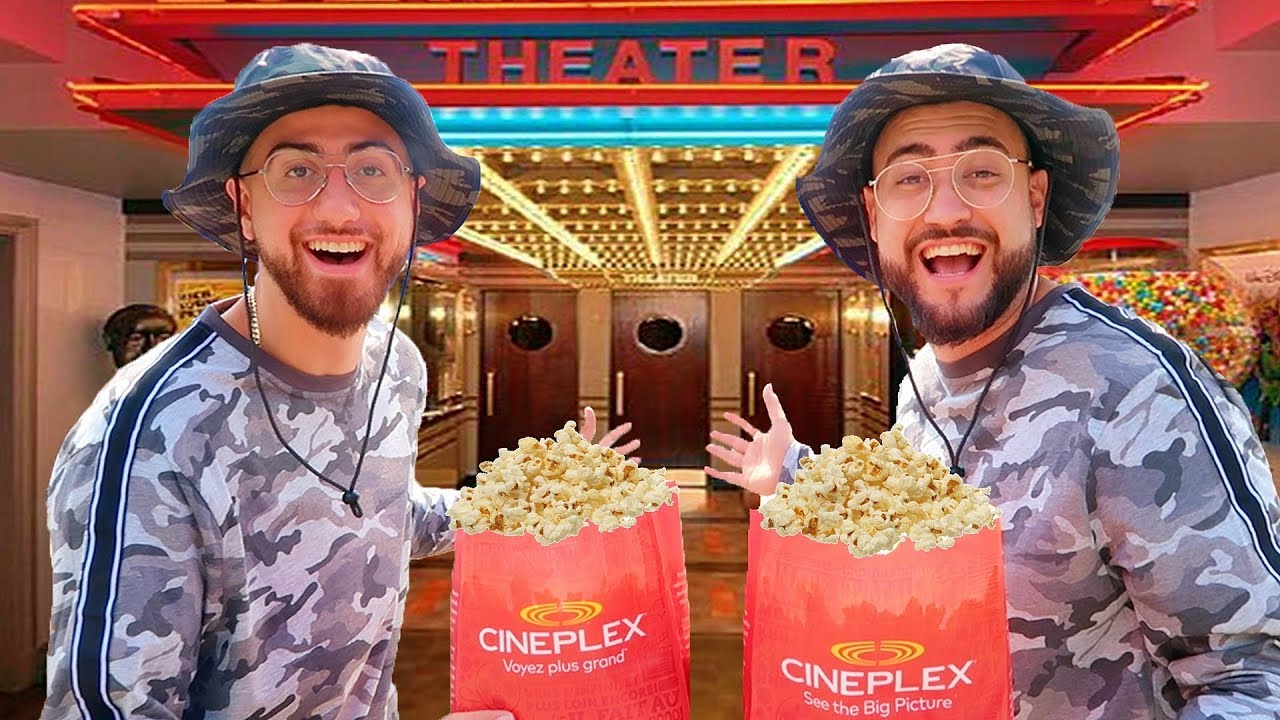 We Went To The Movies FOR FREE Disguised As The Same Person! (IT ACTUALLY WORKED)