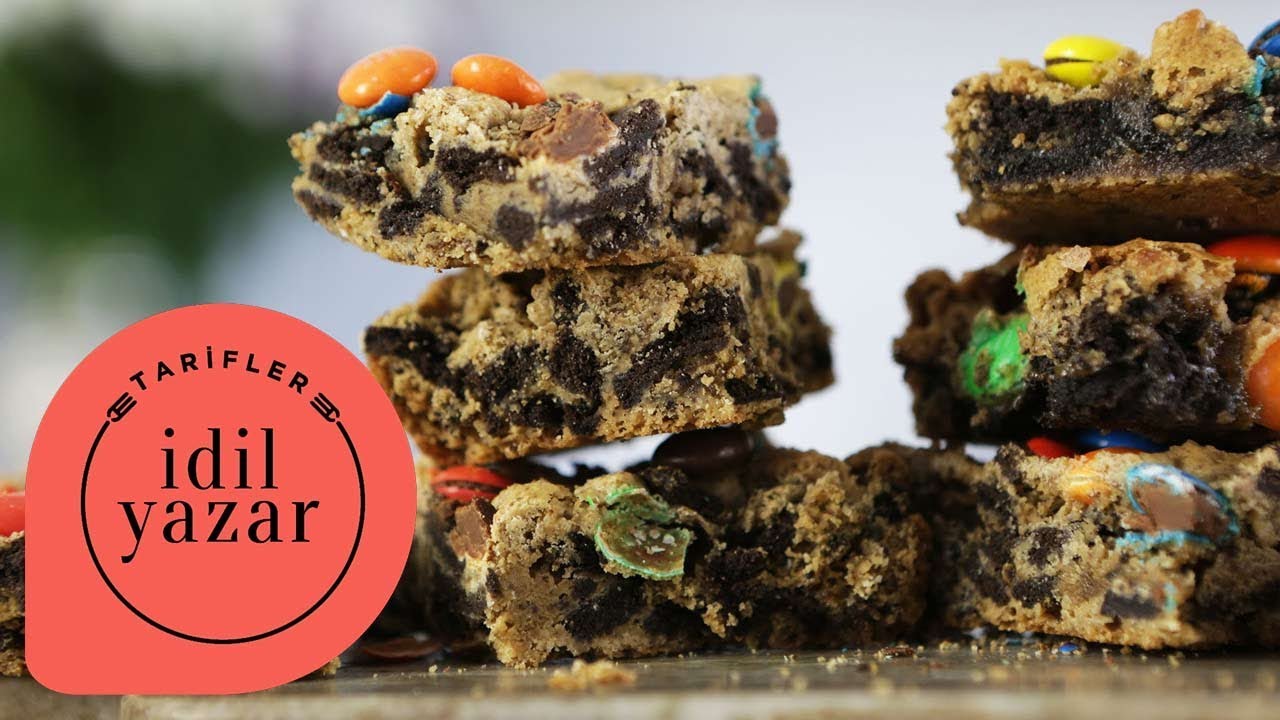 Oreo'lu M&M'li Kurabiye Nasıl Yapılır ? - İdil Yazar - Yemek Tarifleri