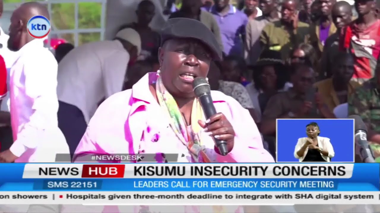 Fear grips Kisumu as rising crime prompts Ruth Odinga to call emergency security meeting