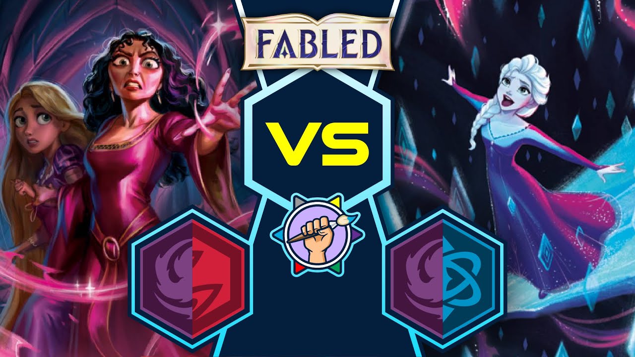 Lorcana: 🔴🟣 Ruby Amethyst - VS - 🟣🔵 Amethyst Sapphire