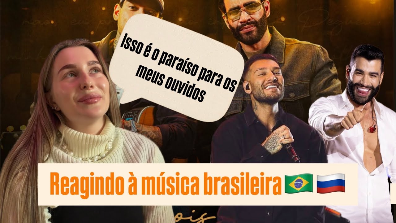 RUSSA REAGINDO A GUSTTAVO LIMA 😍 