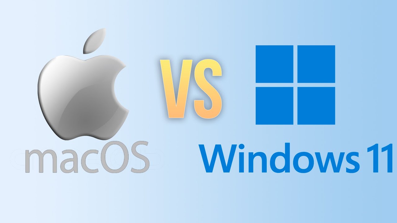 Apple MacOS vs Windows 2022