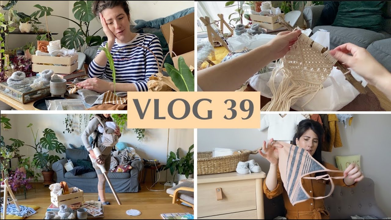 VLOG 39 - Nouvelle Alocasia, suspensions macramés & Haul