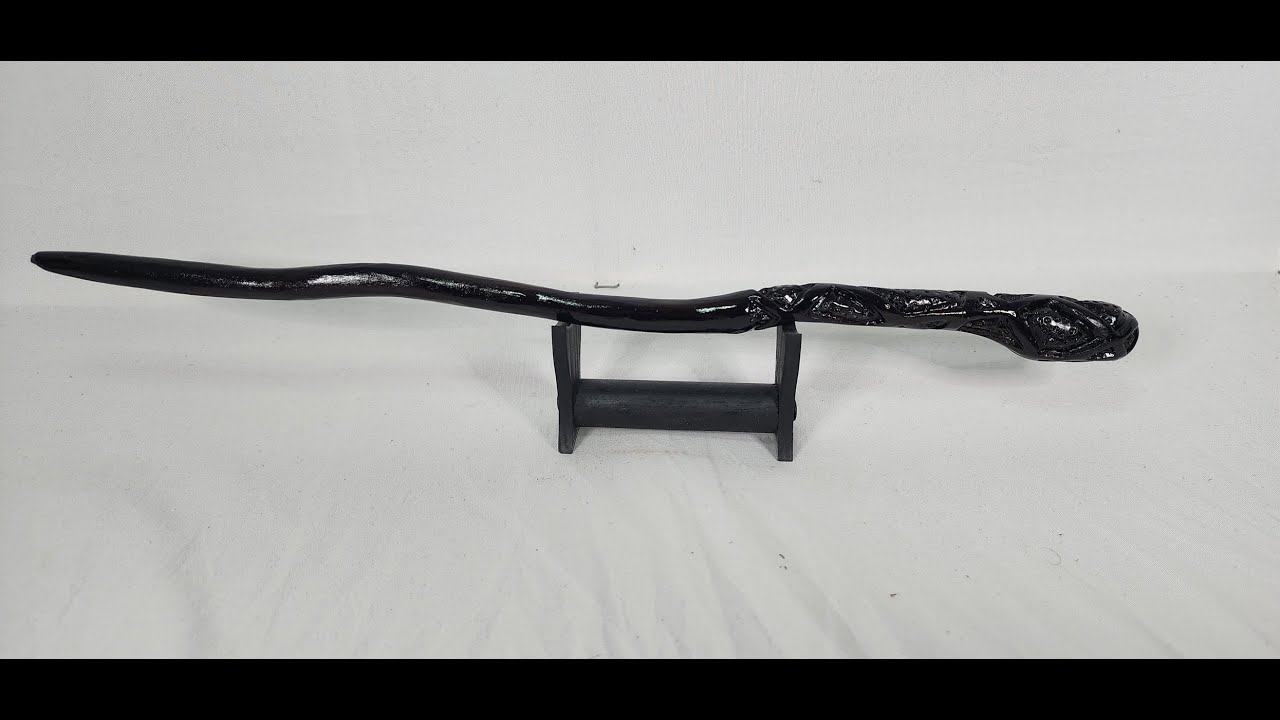 African Black Wood Wand
