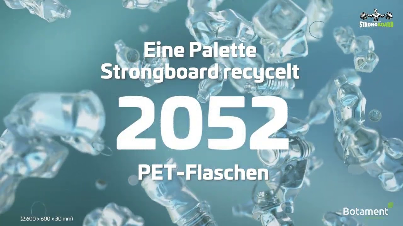 Grüne Baustoffe aus Recycling-PET | BotaGreen® Strongboard & BotaGreen® Duschboard Vario