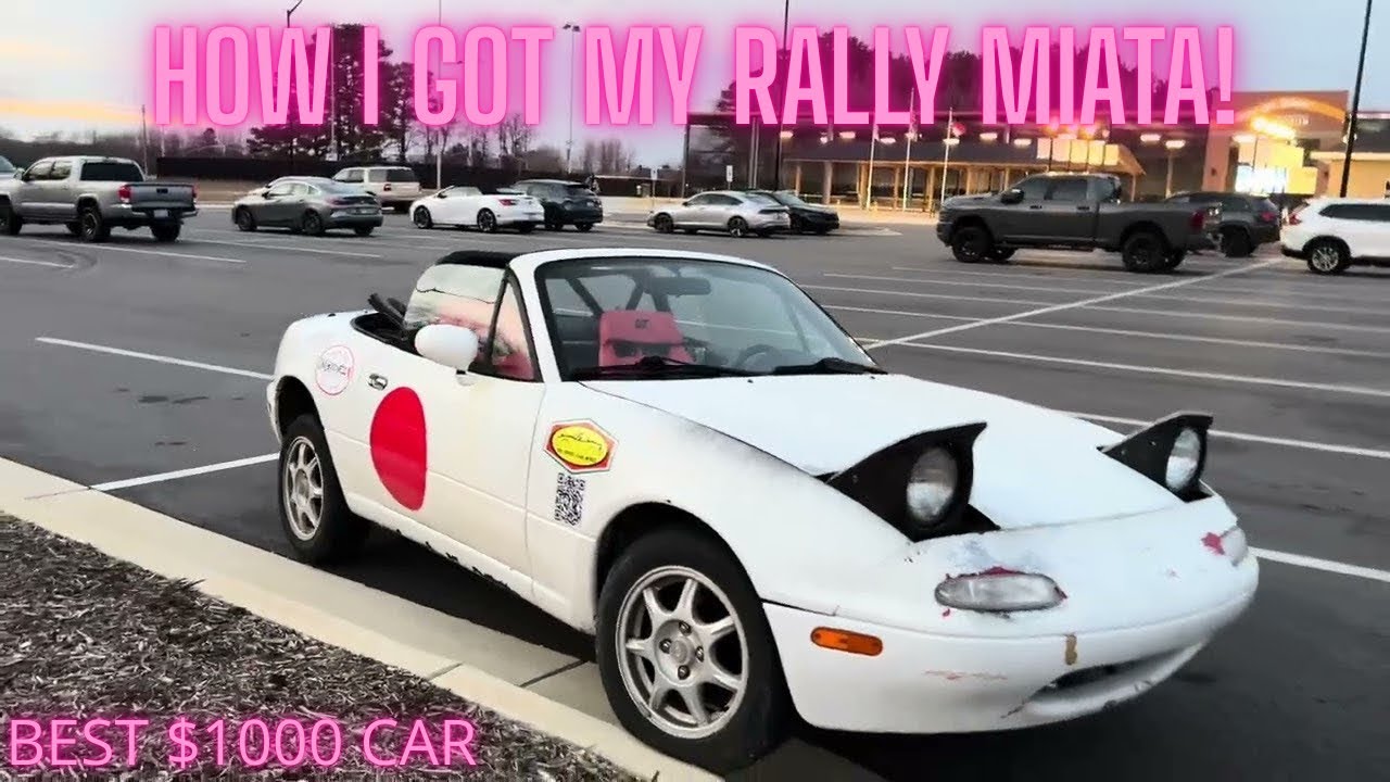 How I Got and Built My Rally Miata!
