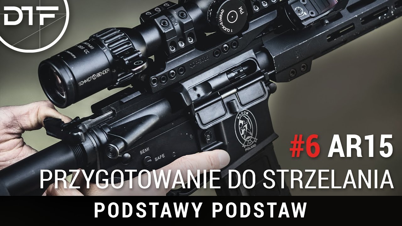 SPP #6: Karabinek AR15 - przygotowanie broni do strzelania i press check (strzelectwo praktyczne)