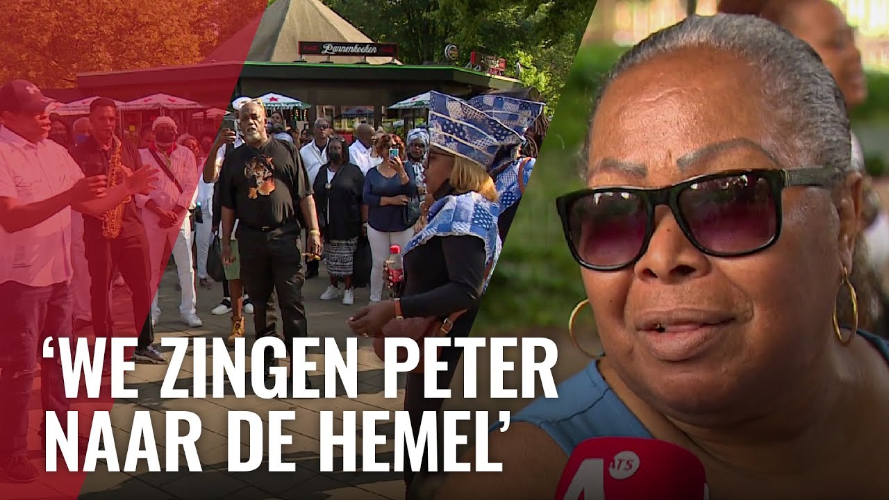 Surinaamse gemeenschap eert Peter met Singi Neti