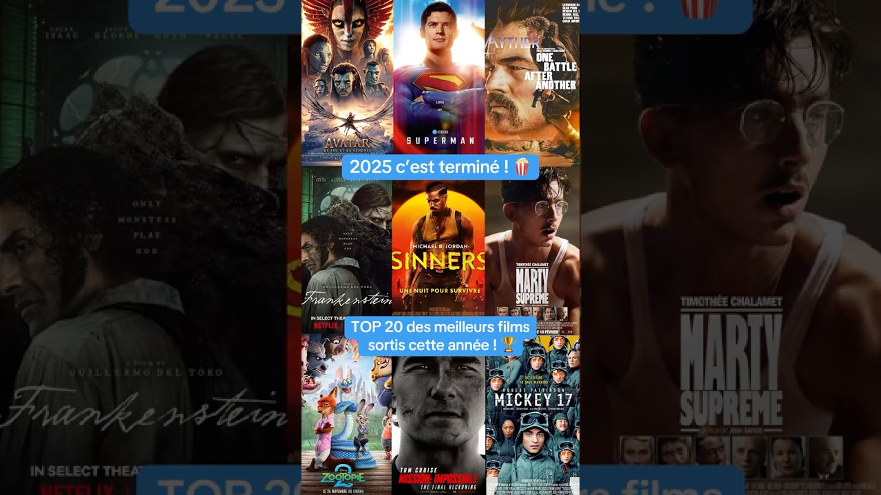 TOP 20 des meilleurs films de 2025 ! 
