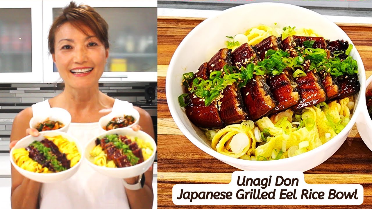 Unagi Don- Japanese Grilled Eel Rice Bowl/鰻魚飯/장어덮밥