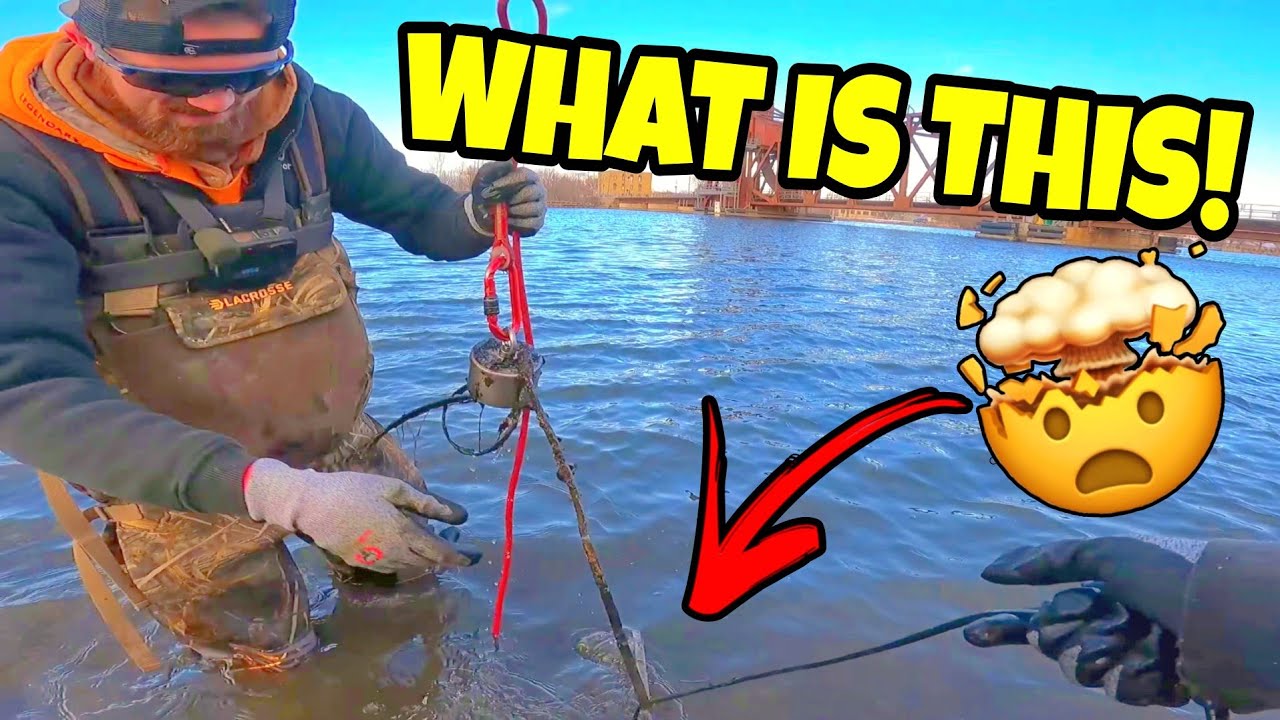 Insane Frozen River Hotspot LOADED with Magnet Fishing JACKPOTS!