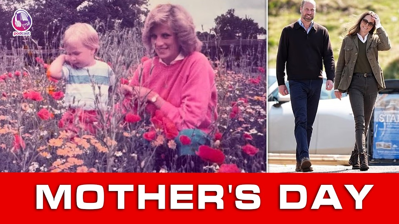 В трогательный День матери Уильям поделился ранее не публиковавшейся фотографией Дианы, на которо...