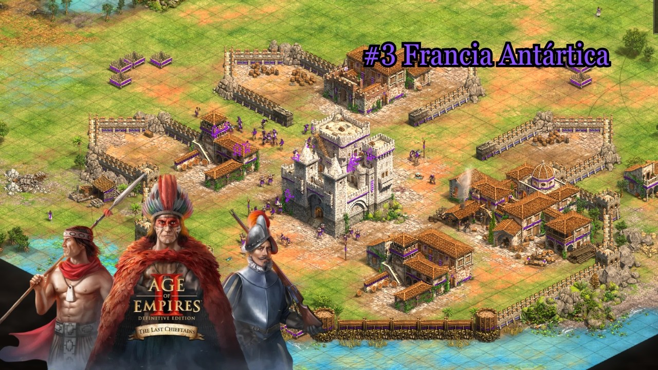 Francia Antártica | ARARIBOIA #3 Legendario | Age of Empires II : DE The Last Chieftains