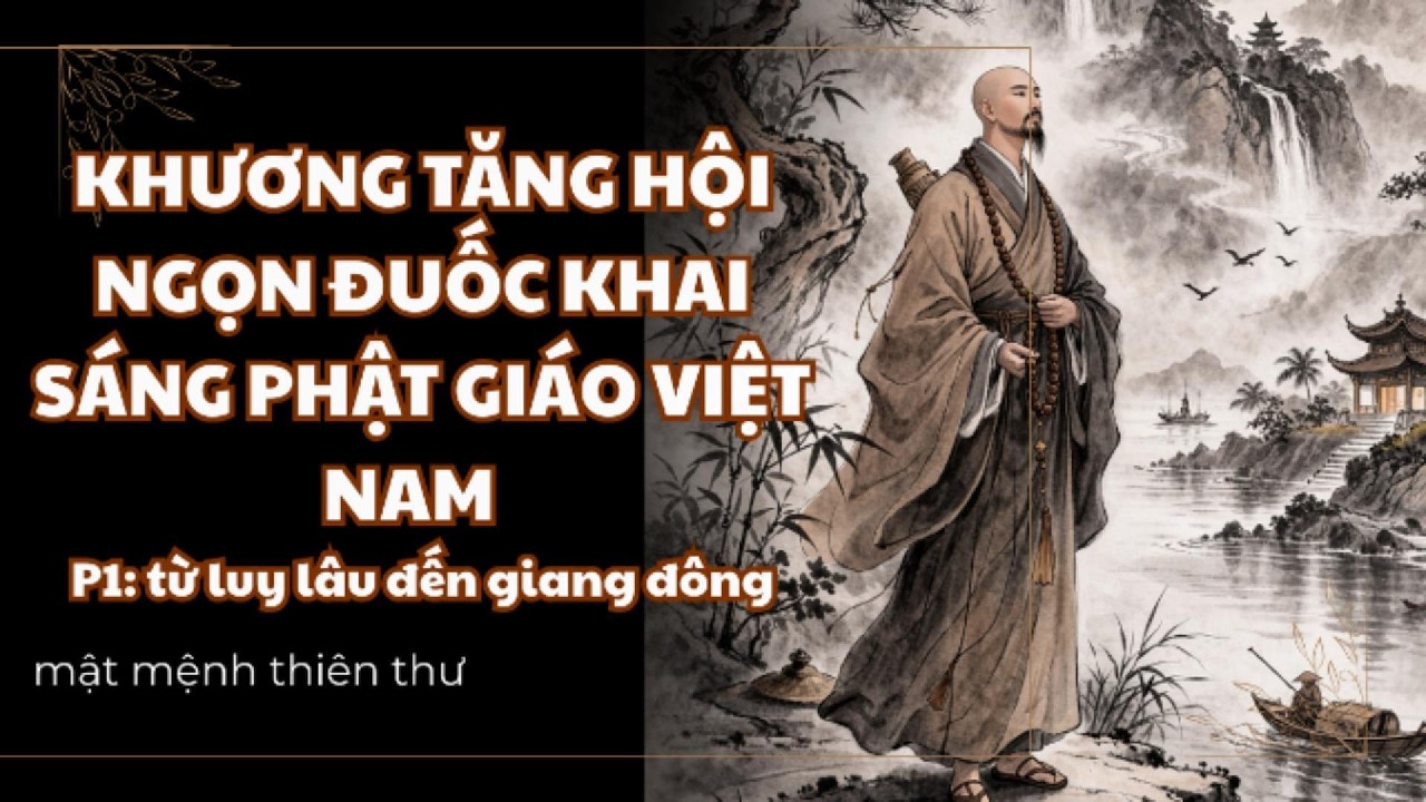 LỊCH SỬ PHẬT GIÁO VIỆT NAM (P1: Khương Tăng Hội ngọn đuốc khai sáng phật giáo Việt Nam)