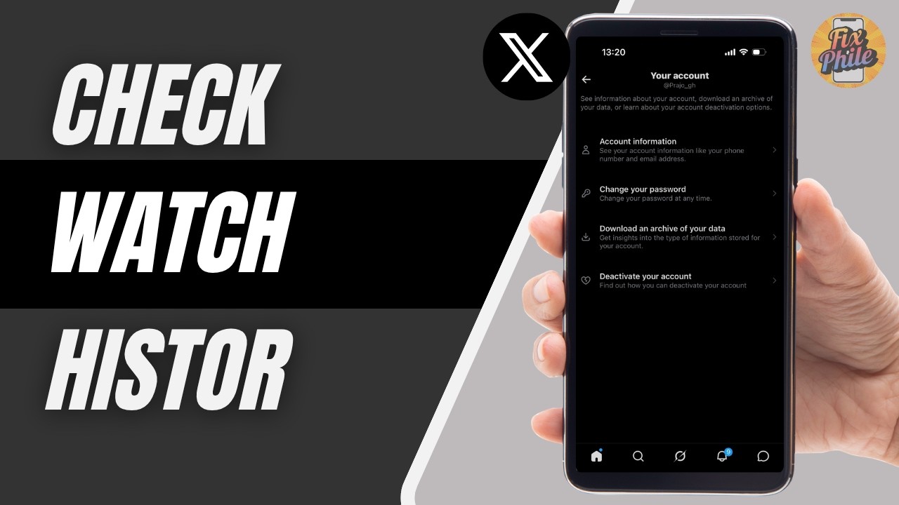 How To Check Watch History On X (Twitter) 2026 | View Watch History Data