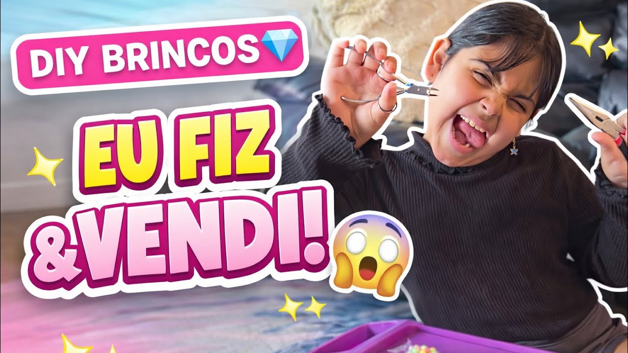  Brincos Feitos à Mão por mim  | DIY + Vendendo de Verdade! 