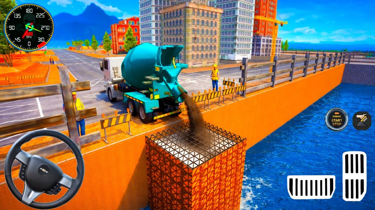 City Road Builder Construction 3D - Highway JCB Excavator Simulator - Android GamePlay