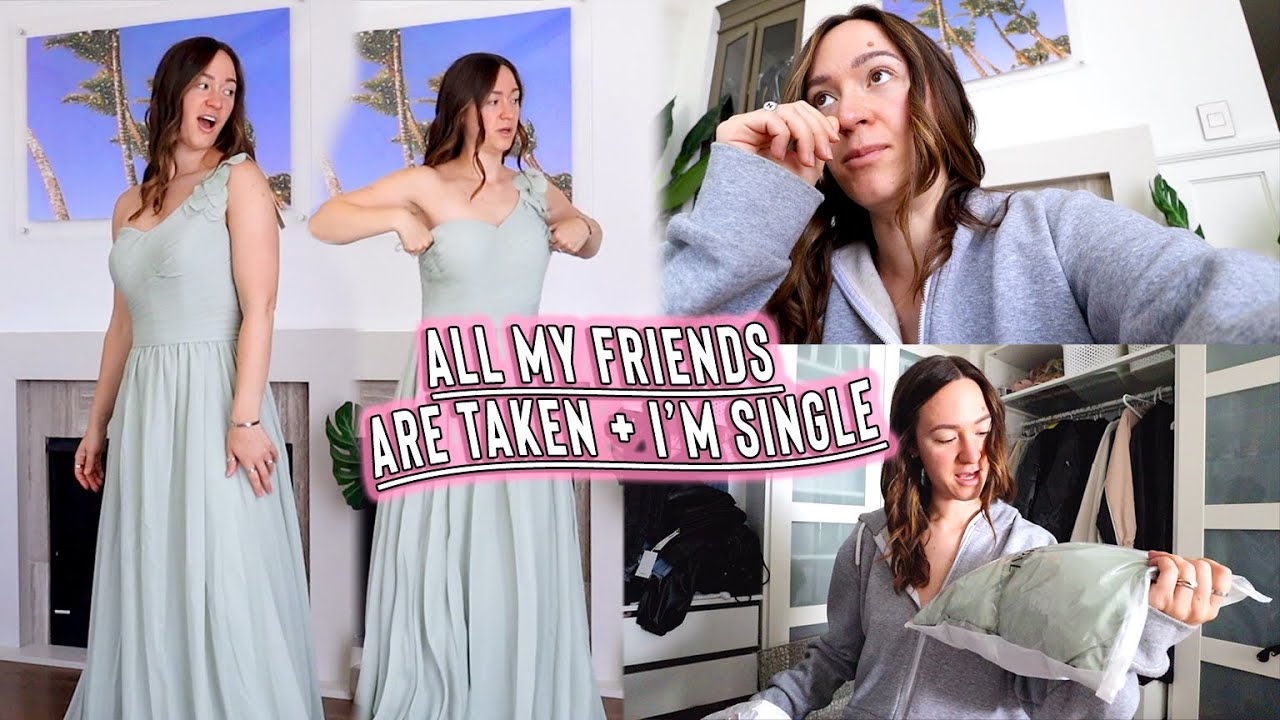 all my friends are getting married....and im single