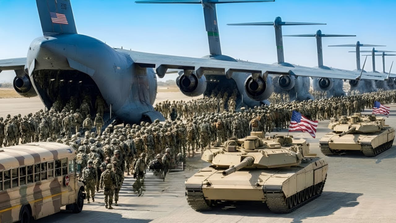 Iran PANIC!! 40,000 US Troops and Delta Forces Deployed to the Middle East