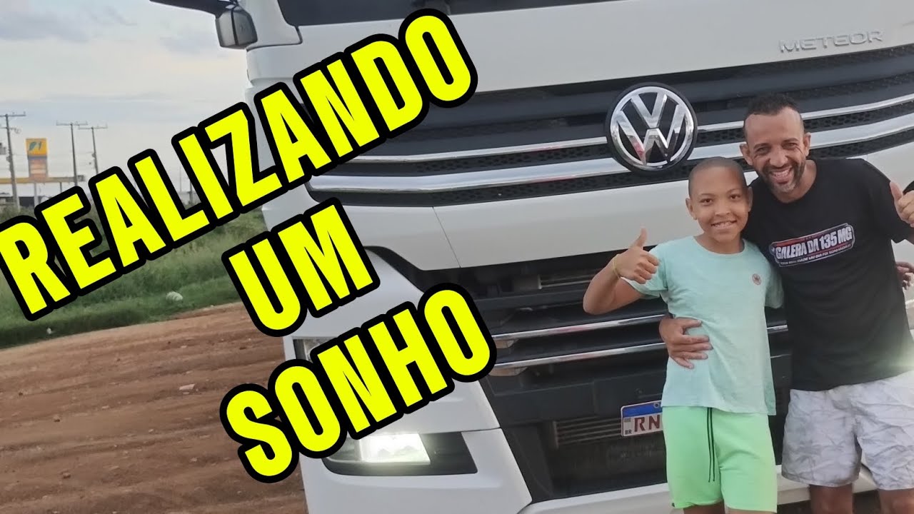 Realização de um sonho Obrigado meu Deus 