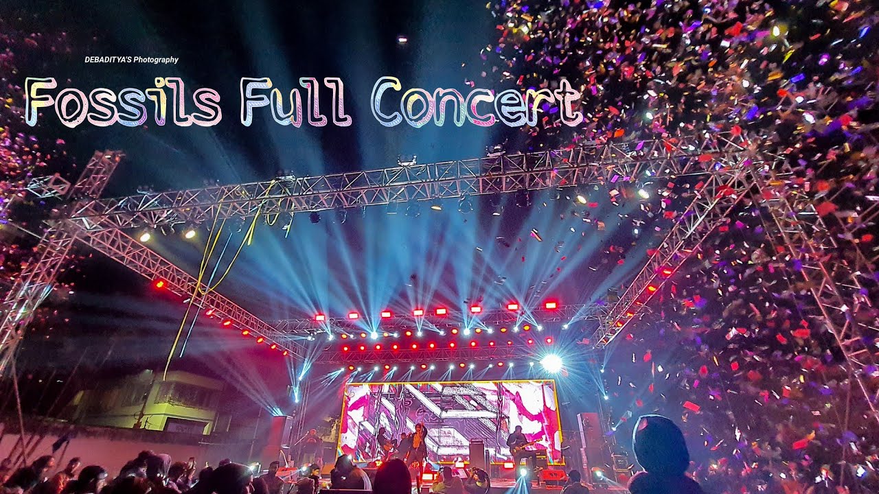 Fossils Band song | ফসিল্‌স full Live Concert | Fossils all songs | Fossils stage performance