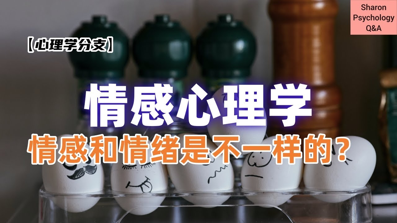 【情感心理学】情感和情绪是不一样的？动物都有情绪，但只有人有情感