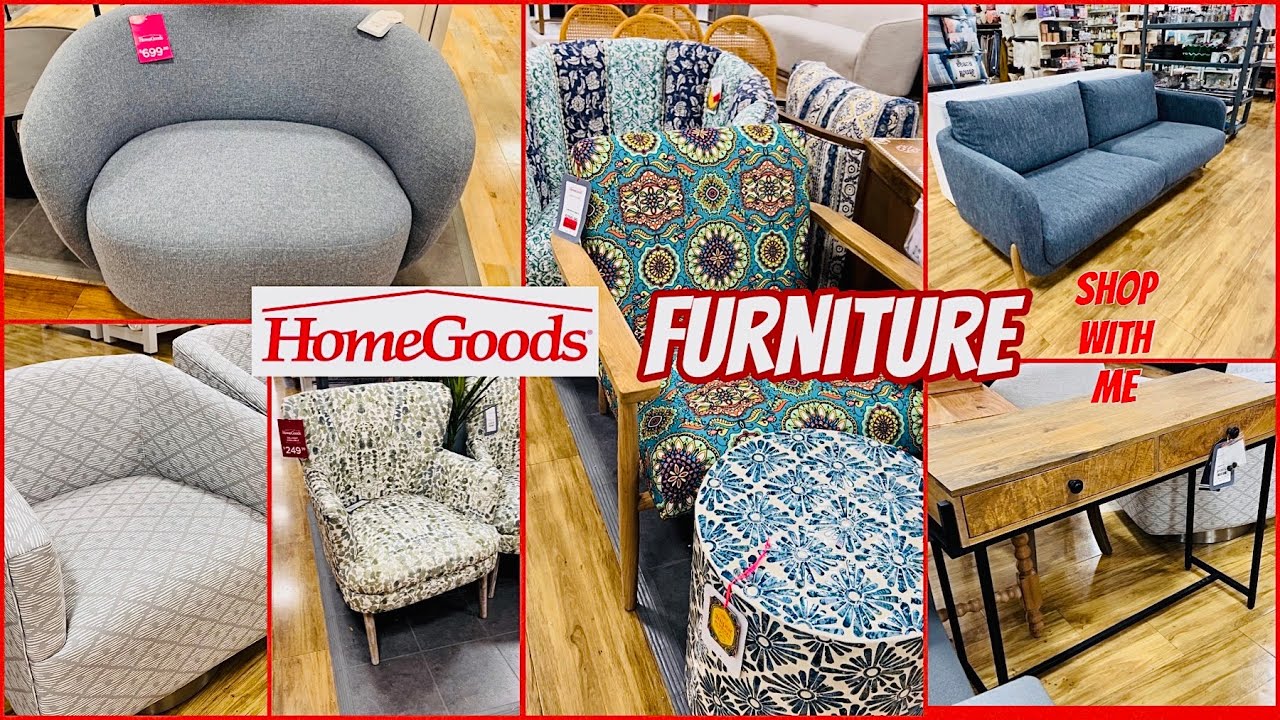 HomeGoods SHOP WITH ME for Furniture 🛋  COUCHES CHAIRS CONSOLES & MORE!