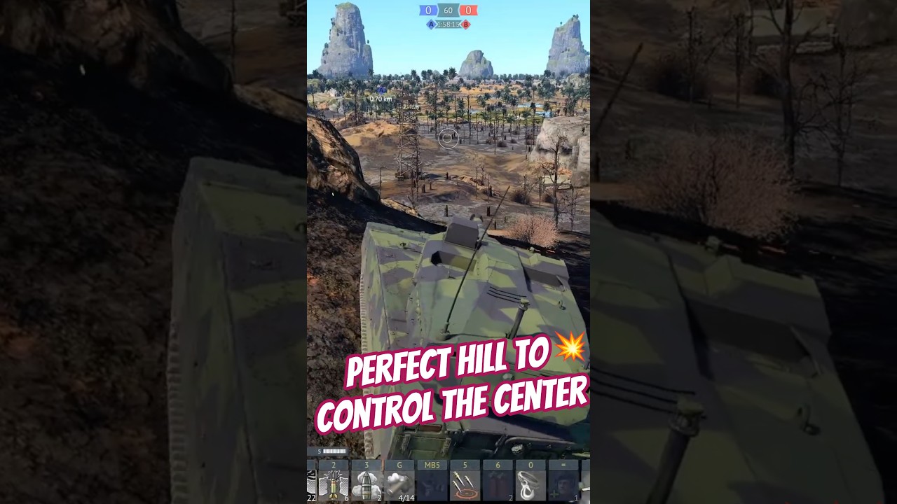 War Thunder: Вьетнам. Токсичная позиция для подъема 
