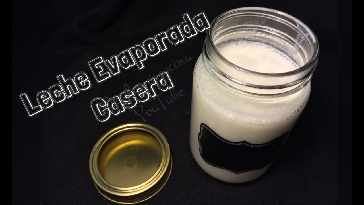 LECHE EVAPORADA CASERA (2 opciones) / Homemade Evaporated Milk || DESDE MI COCINA by Lizzy
