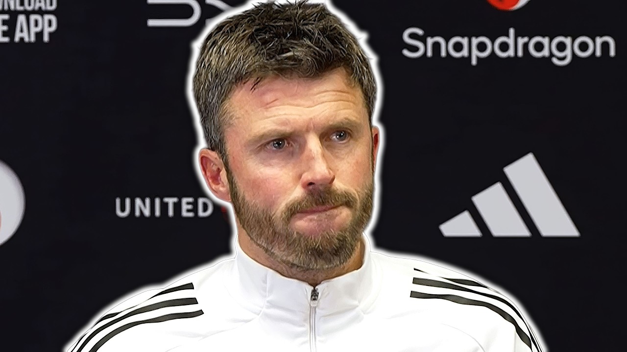 Michael Carrick pre-match press conference | Everton v Manchester United | Premier League