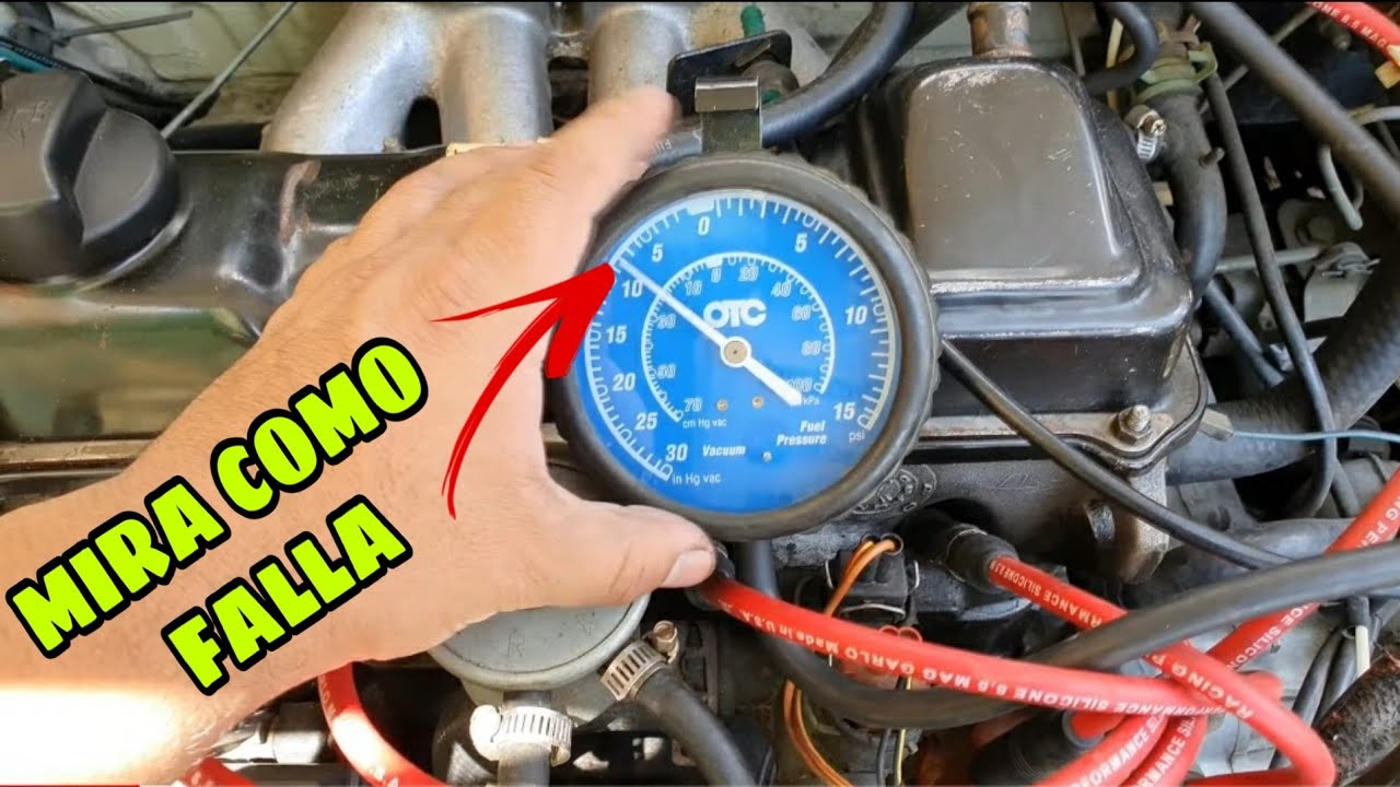 TRONIDOS EN EL CARBURADOR VACUOMETRO MANÓMETRO #2