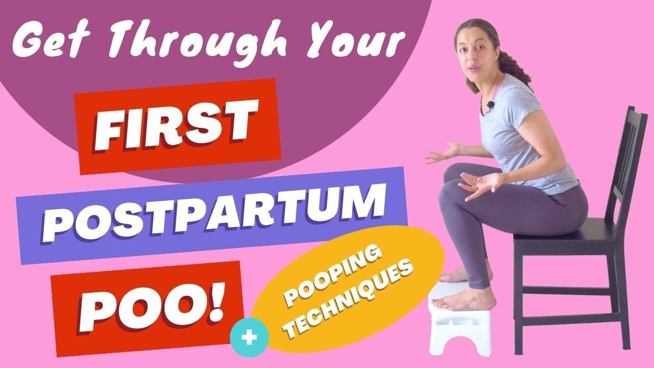 Get Through Your First Postpartum Poo |  Constipation Relief