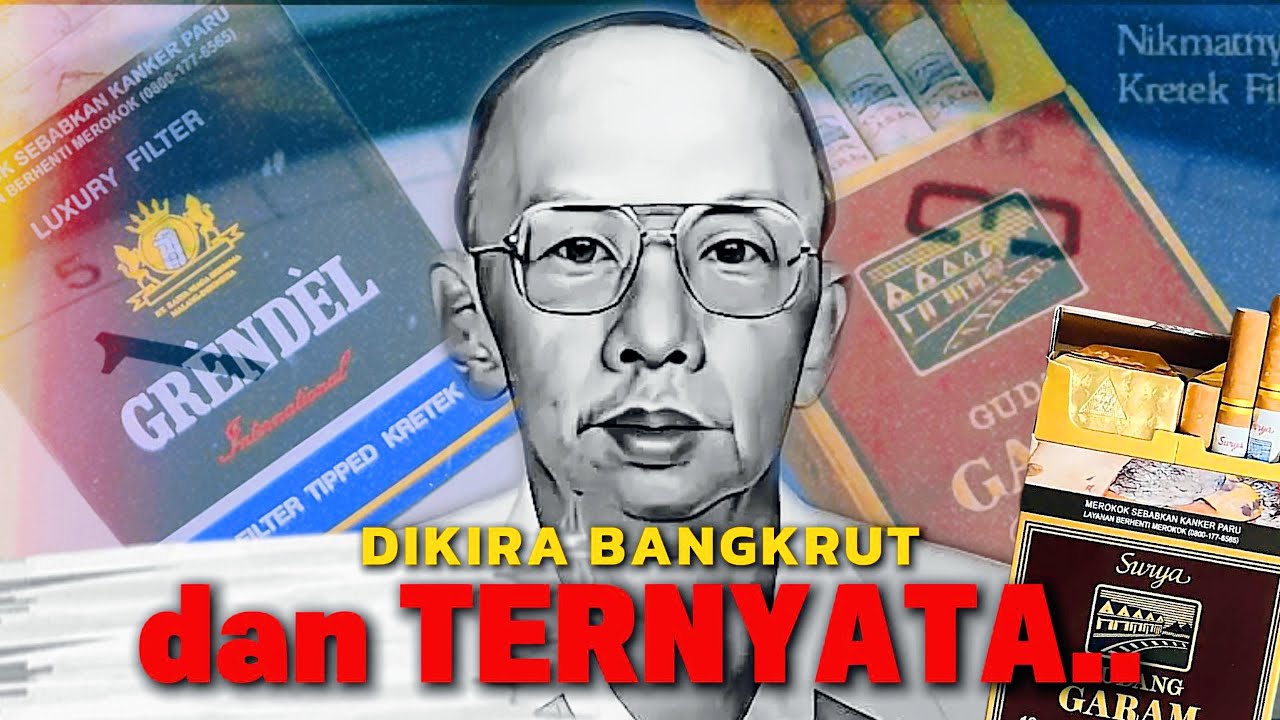 DRAMATIS: Kisah Ketekunan Surya Wonowidjoyo Mendirikan Pabrik Rokok Gudang Garam!