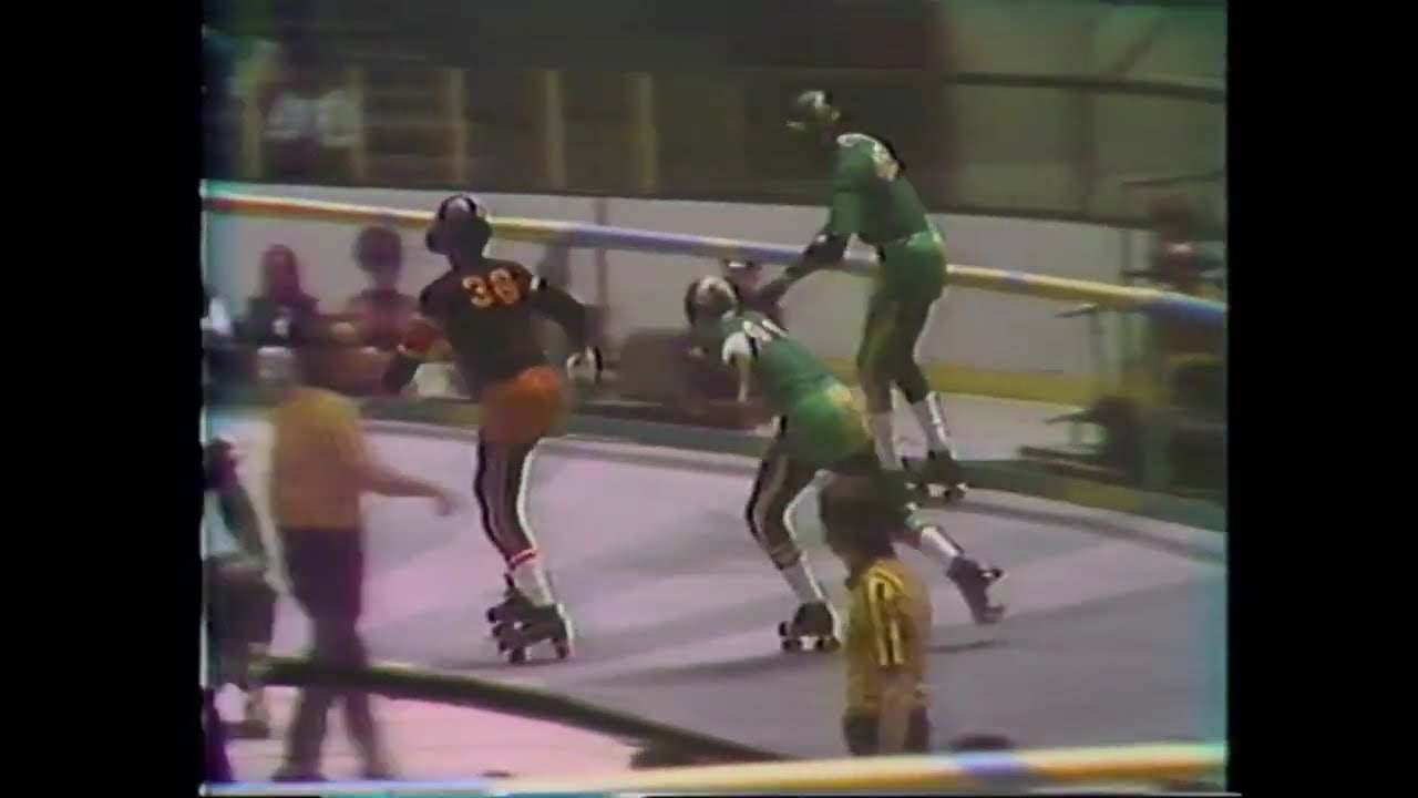 Roller Derby 1973 NY Chiefs vs. SF Bay Bombers 11-11-73 Madison Square Garden 1st half only