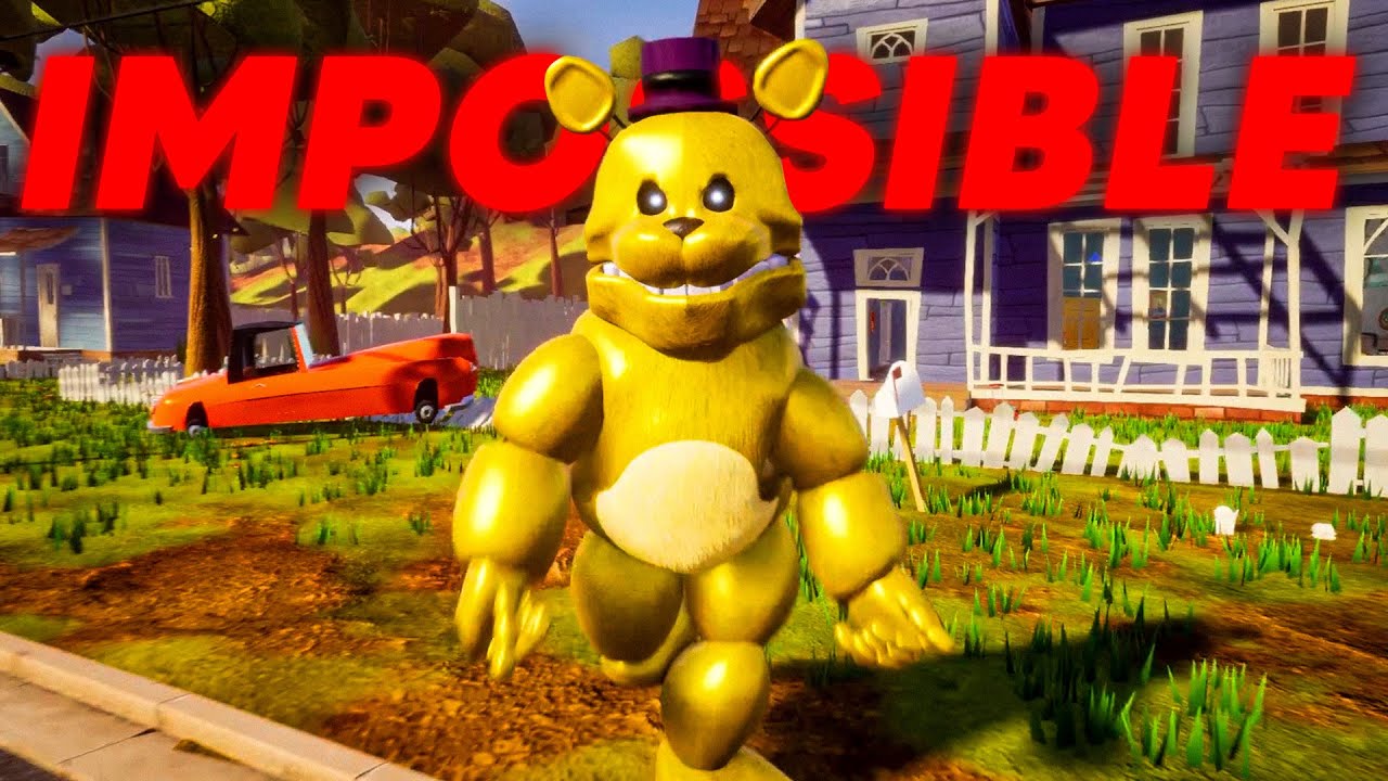 Le MOD FREDBEAR dans HELLO NEIGHBOR n’a JAMAIS semblé AUSSI ILLÉGAL QU’AUJOURD’HUI…