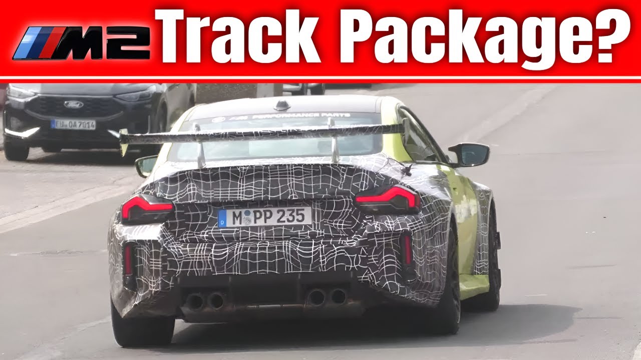 2026 BMW M2 Track Package? M Performance Parts Spotted Attacking the N&uuml;rburgring