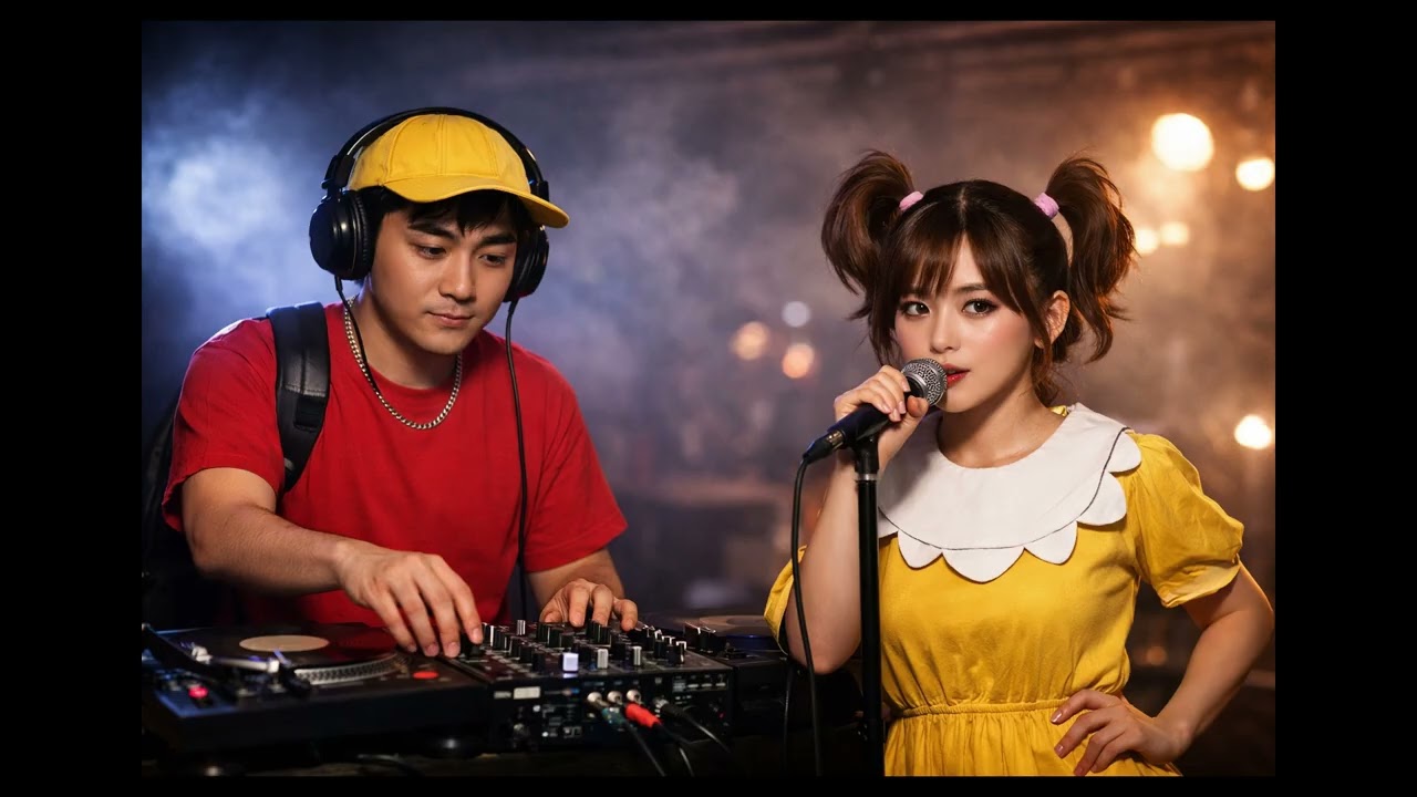 【クレヨンしんちゃん】もしも「月明かりふんわり落ちてくる夜」がTrip Hopだったら？静寂に沈む、やさしく滲む夜のグルーヴ🌙🖤