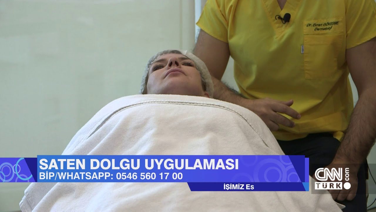 Saten Dolgu Uygulaması Nedir? Uzm.Dr. Evren Gökeşme - Dermatoloji