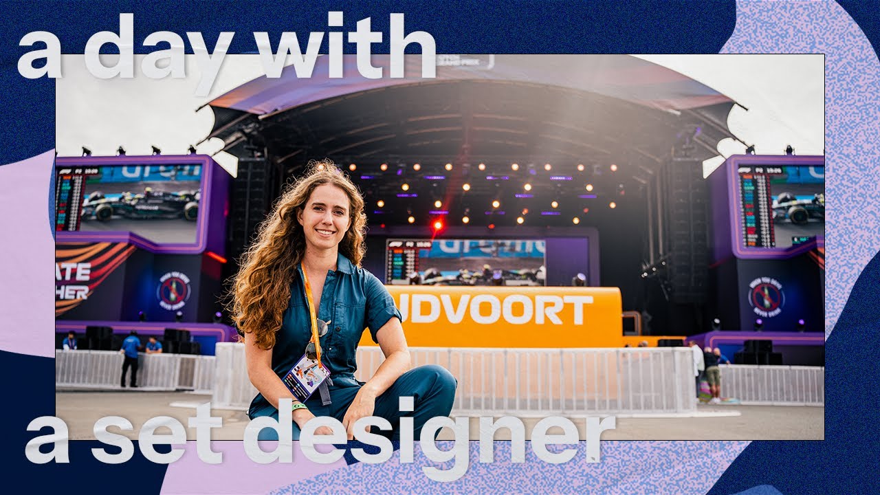 A DAY WITH A SET DESIGNER | Eva's first design | TWOFIFTYK