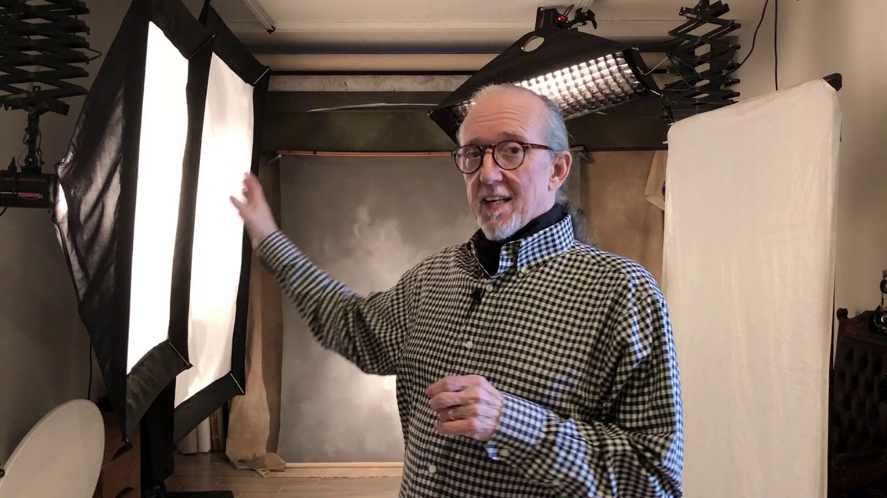 The Most Emulated Portrait Lighting Set-Up. A quick look at Tim's highly effective camera room.