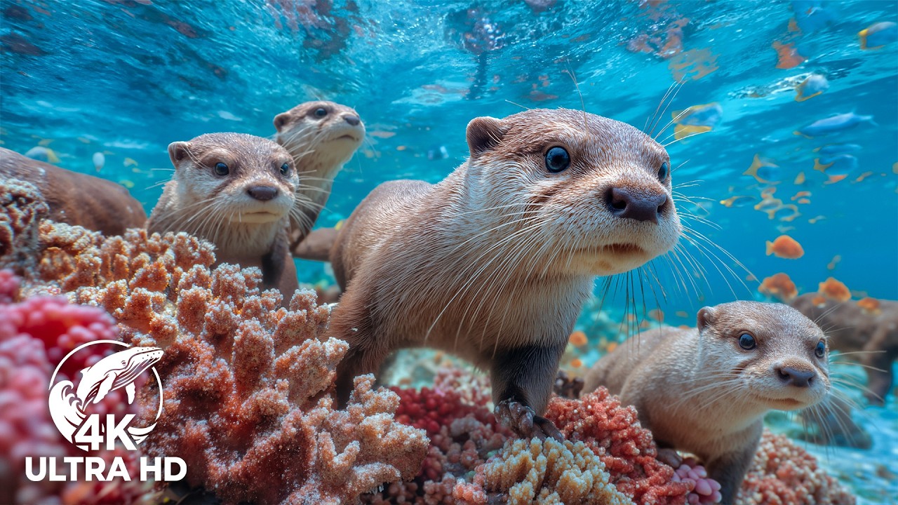 Underwater Wonders in 4K UHD – Explore Beautiful Marine Life Scenes for Relaxation and Sleep