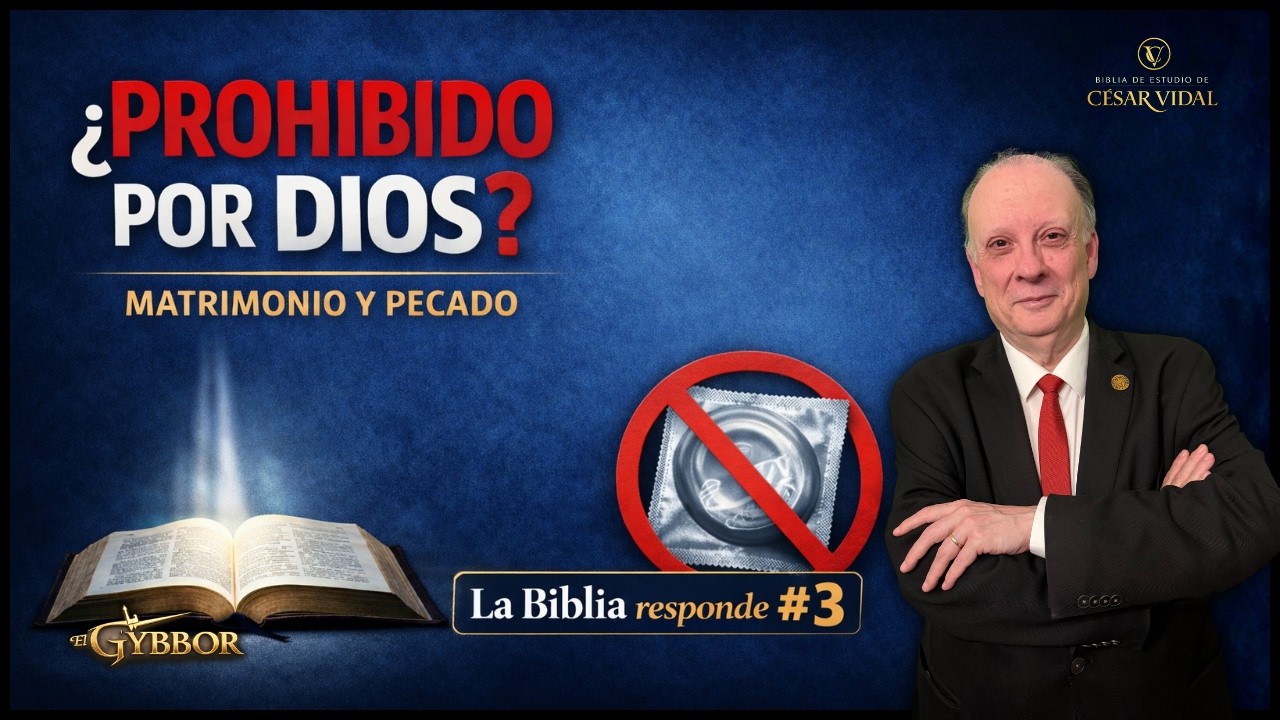 ¿Es pecado usar preservativo? ¿Es cruel el Dios del AT? | La Biblia responde #3 | César Vidal