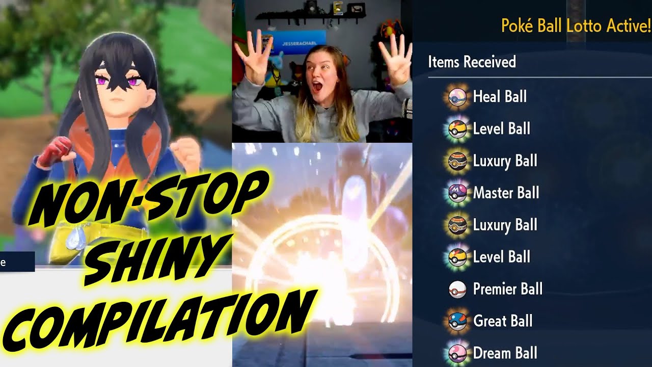 POKEMON SCARLET AND VIOLET SHINY COMPILATION! LIVE ON TWITCH!