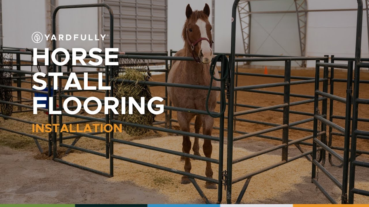 Equustall® Horse Stall Flooring: Installation Process for a Comfortable & Durable Stall Makeover