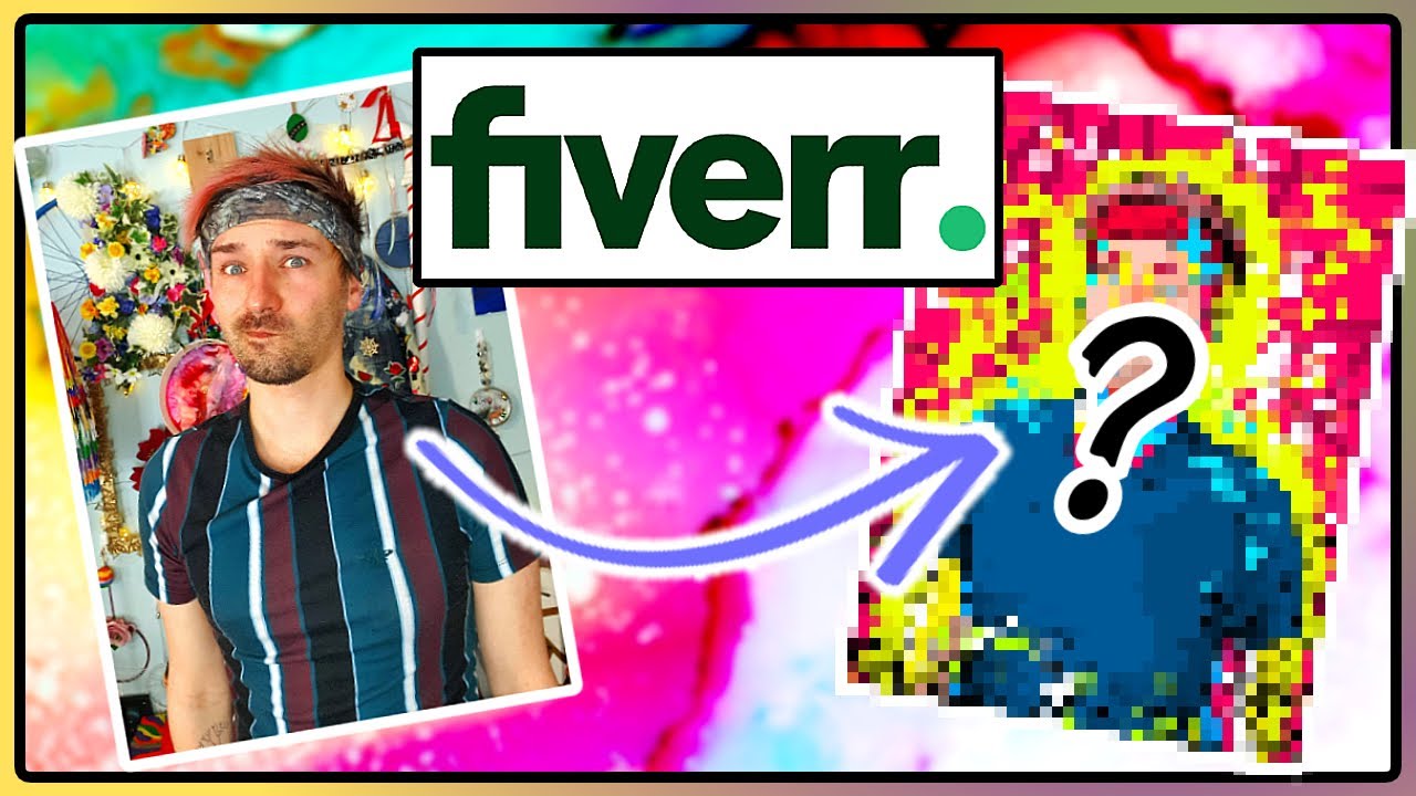 Paying Artists On Fiverr To Draw Or Paint My Self Portrait